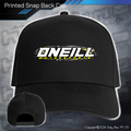 Printed Snap Back CAP - Matt O'Neill