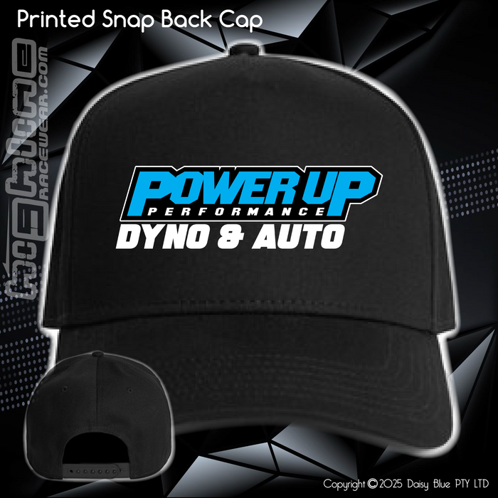 Printed Snap Back CAP - PowerUp Performance