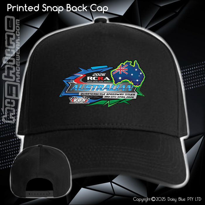 Printed Snap Back CAP - RCRA Title 2026