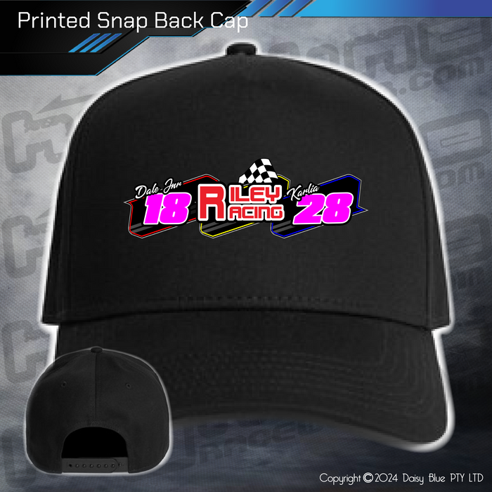 Printed Snap Back CAP - Riley Racing