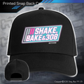 Printed Snap Back CAP - Shake, Bake & 308