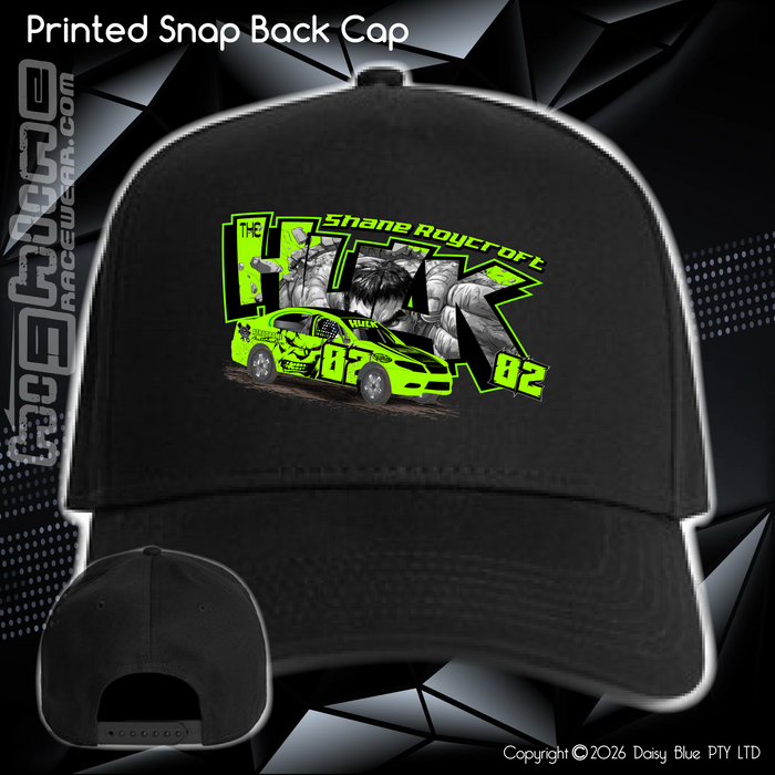 Printed Snap Back CAP - Shane Roycroft