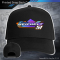 Printed Snap Back CAP - Simon Reichelt