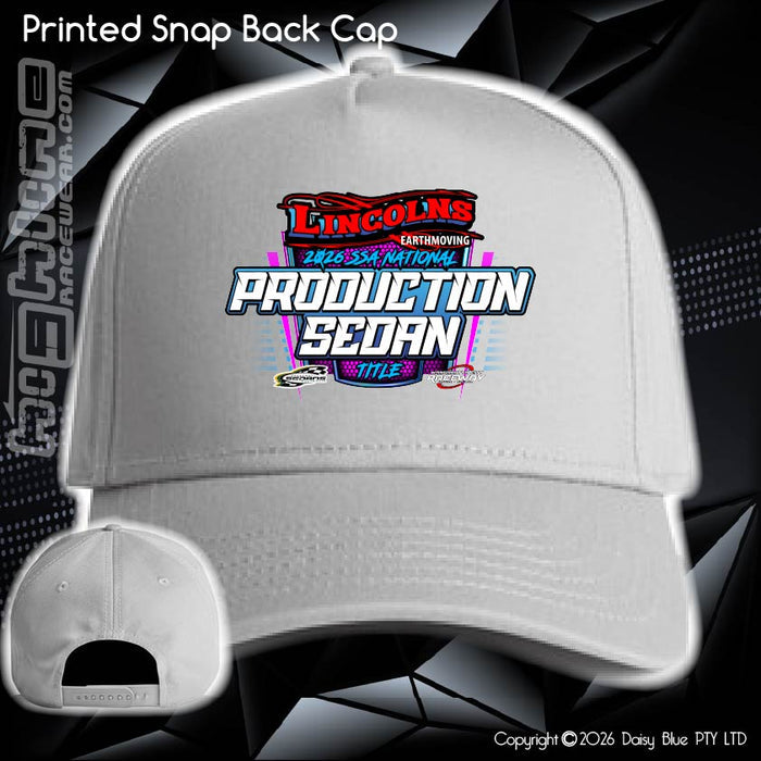 Printed Snap Back CAP - SSA NATIONAL PROD SEDAN TITLE 2026