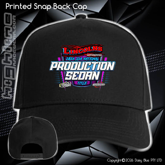 Printed Snap Back CAP - SSA NATIONAL PROD SEDAN TITLE 2026