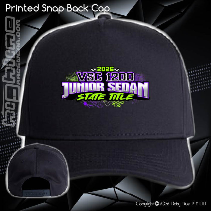 Printed Snap Back CAP - VSC 1200 Junior Title 2026
