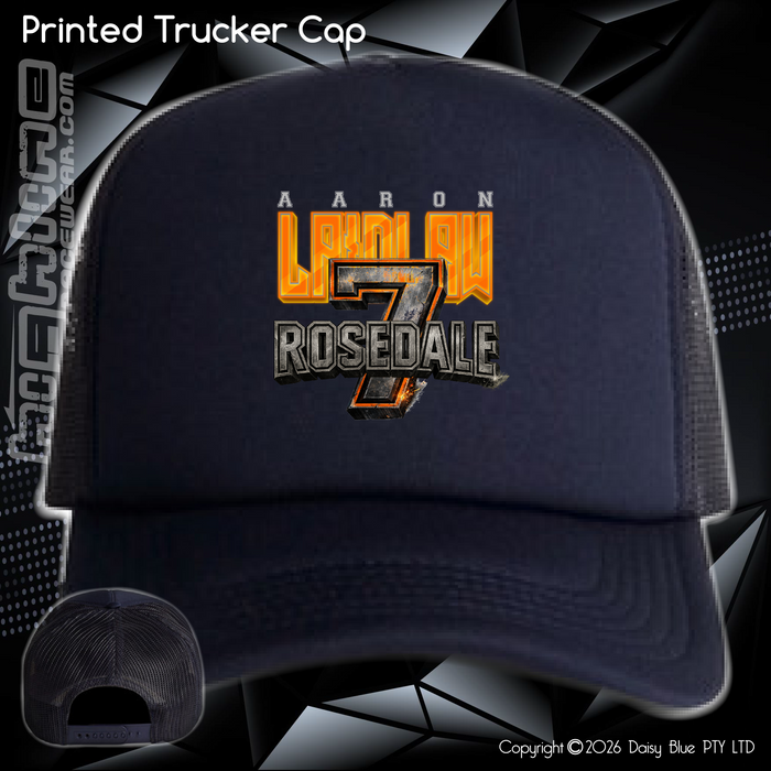 Printed Trucker Cap - Aaron Laidlaw