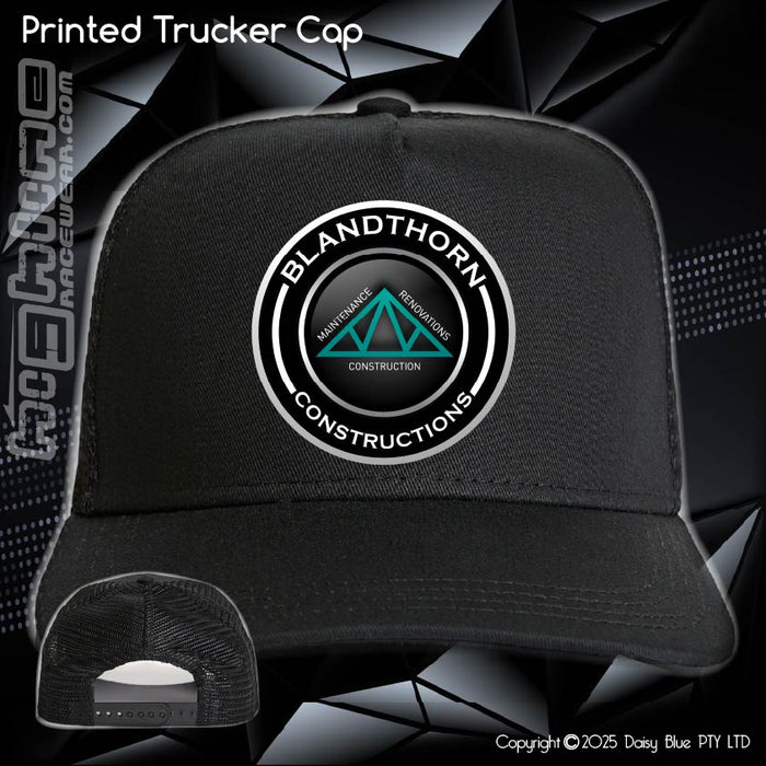 Printed Trucker Cap - Blandthorn