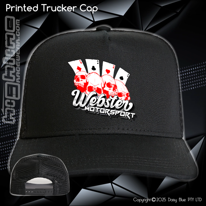 Printed Trucker Cap - Braiden Webster