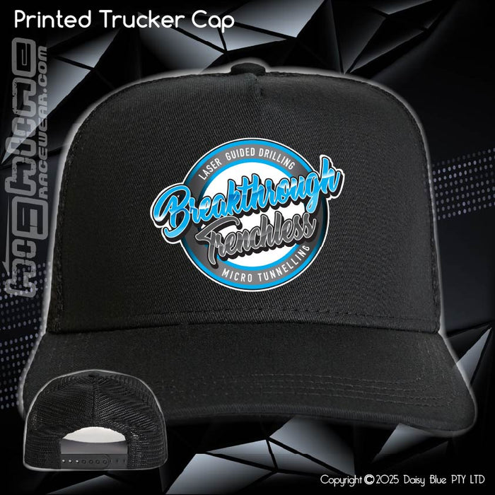 Printed Trucker Cap - Breakthrough Trenchless