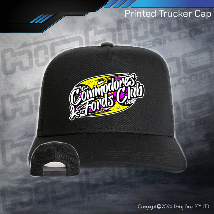 Printed Trucker Cap - CFC Logo