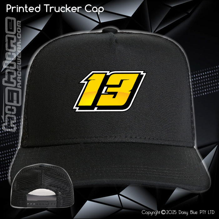 Printed Trucker Cap - Drew Ogle