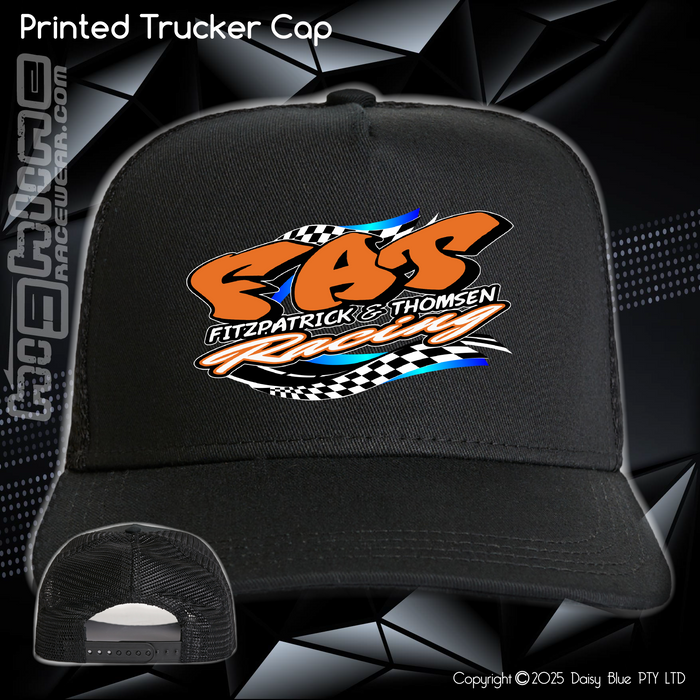 Printed Trucker Cap - FAT Racing