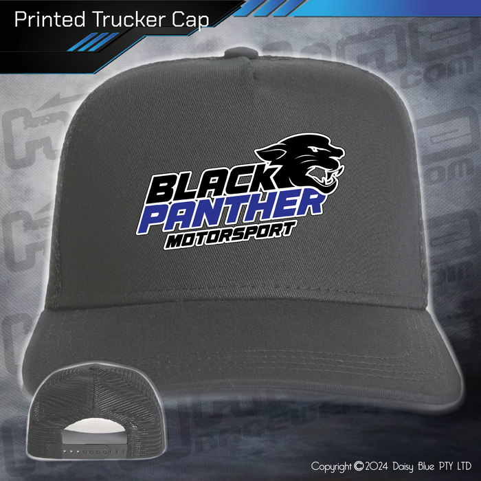 Printed Trucker Cap - Gavin Black