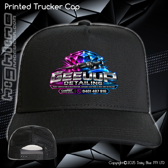 Printed Trucker Cap - Geeuup
