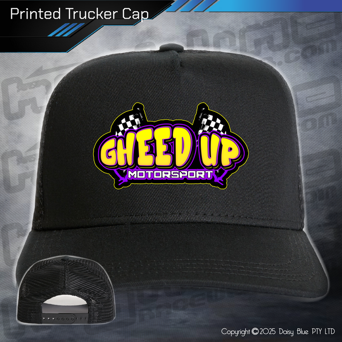 Printed Trucker Cap - Gheed Up Motorsport