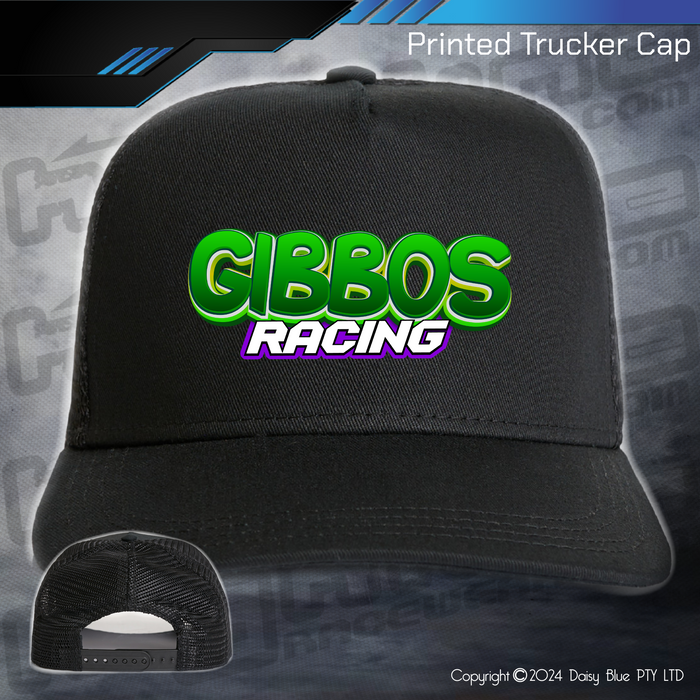 Printed Trucker Cap - Gibbo's Racing