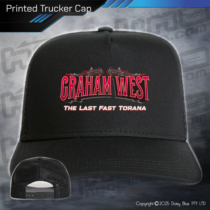 Printed Trucker Cap - Graham West