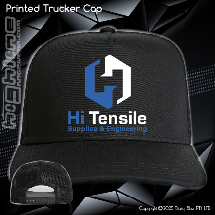 Printed Trucker Cap - Hi Tensile