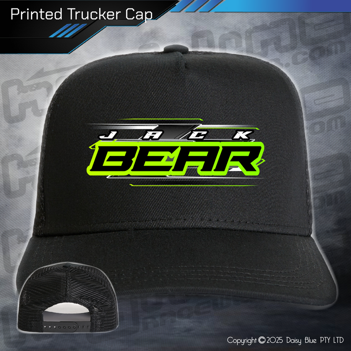 Printed Trucker Cap - Jack Bear
