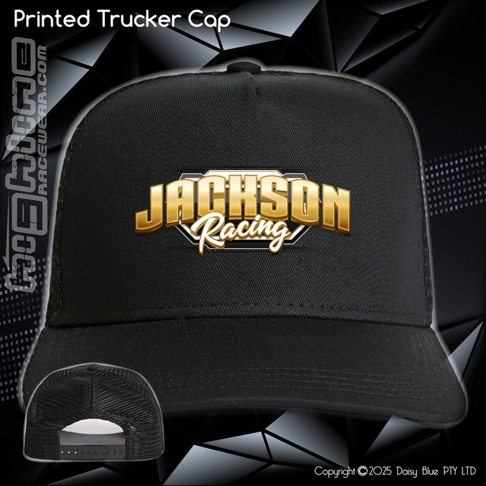 Printed Trucker Cap - Jackson Racing