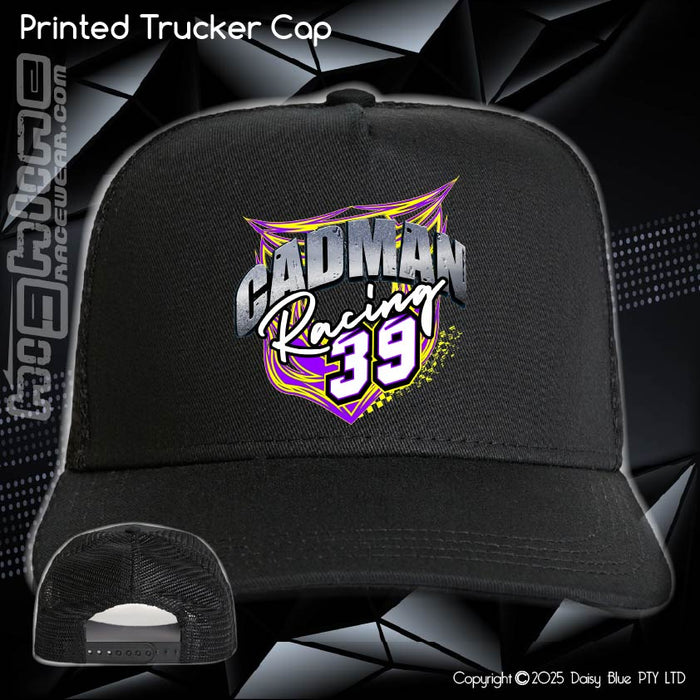 Printed Trucker Cap - Justin Cadman