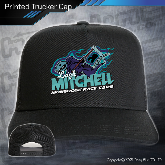 Printed Trucker Cap - Leigh Mitchell