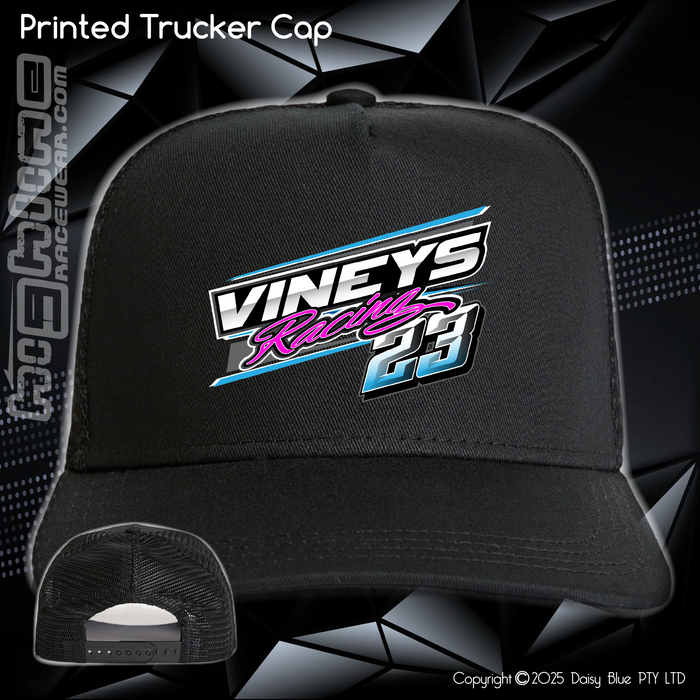 Printed Trucker Cap - Mitch Viney