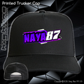 Printed Trucker Cap - Nathan 'NAYA' Fawns