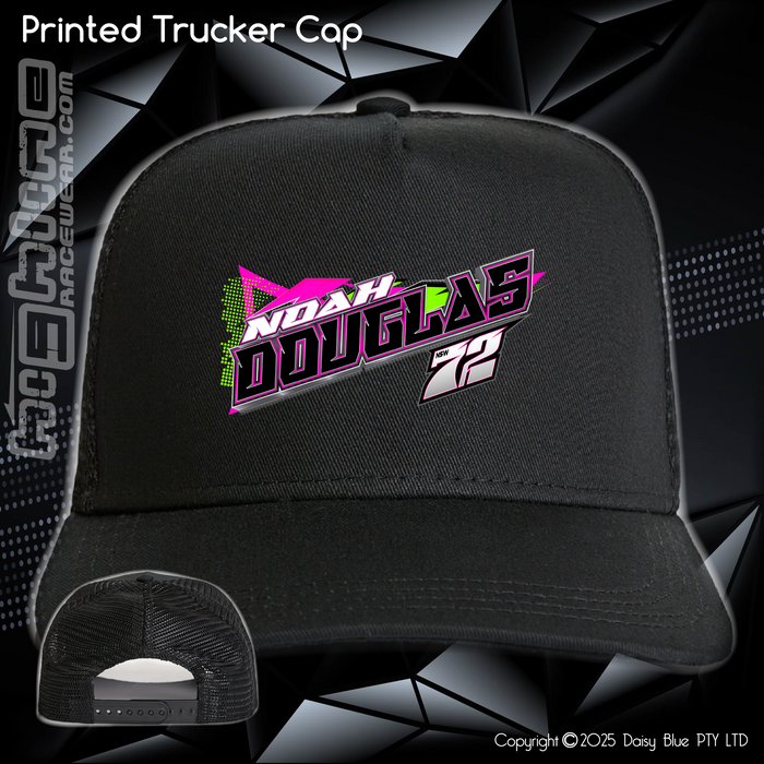 Printed Trucker Cap - Noah Douglas