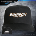 Printed Trucker Cap - Simpson Racing Team