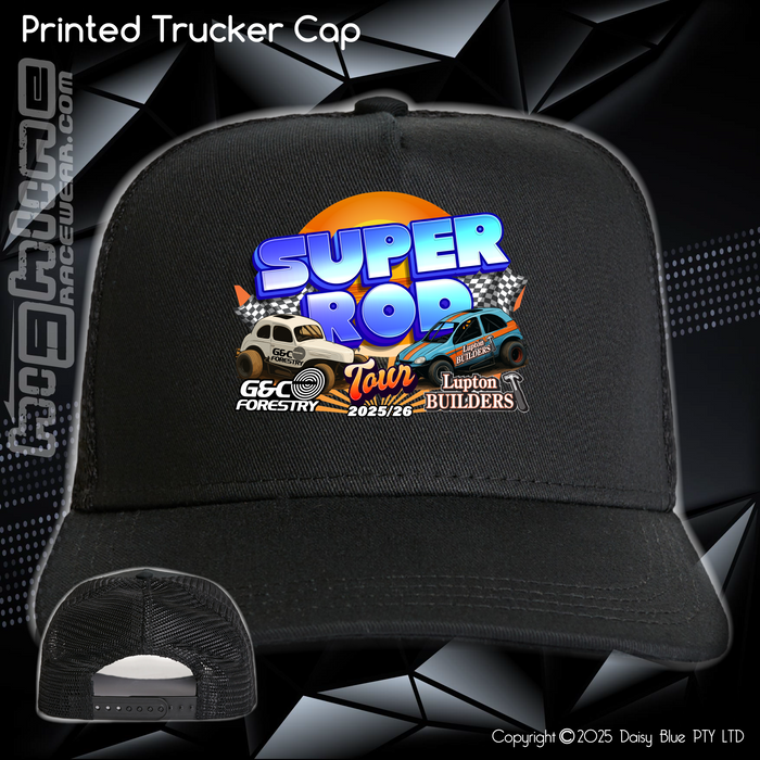 Printed Trucker Cap - Super Rod Tour 2025