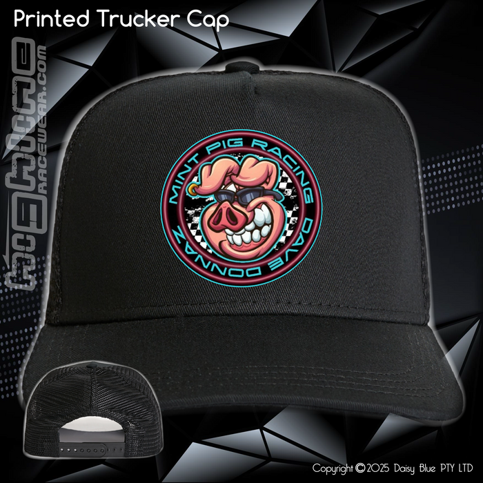 Printed Trucker Cap - Texas Pig 2025