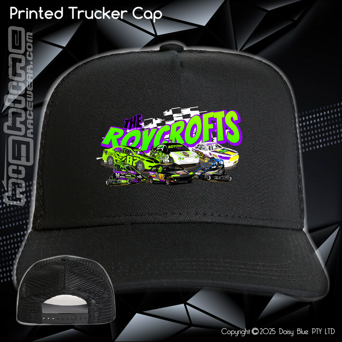 Printed Trucker Cap - The Roycrofts