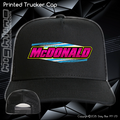 Printed Trucker Cap - Tommy McDonald