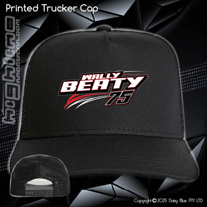 Printed Trucker Cap - Wally Beaty