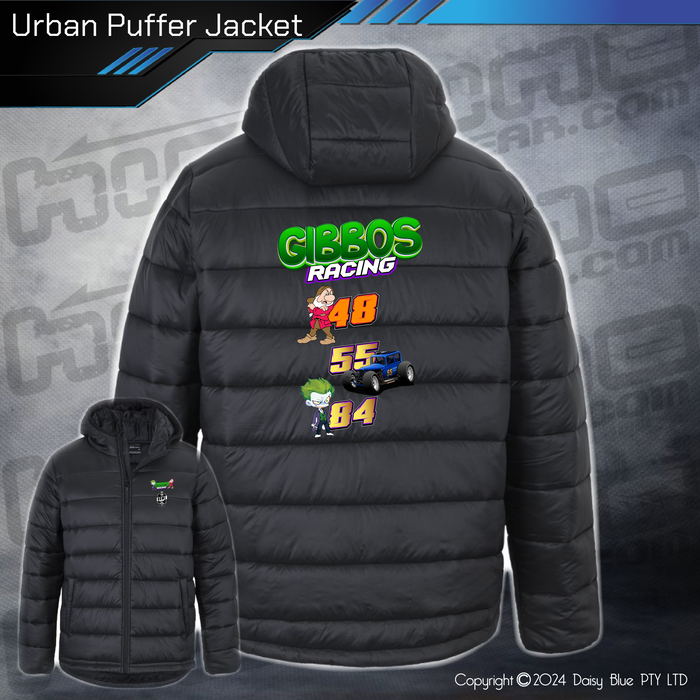 Puffer Jacket - Gibbo's Racing