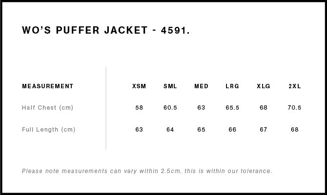 Puffer Jacket - Indy/Kobi