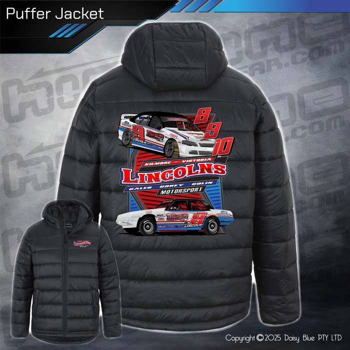 Puffer Jacket - Lincoln Motorsport