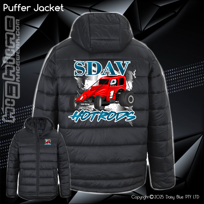 Puffer Jacket - SDAV Hotrods