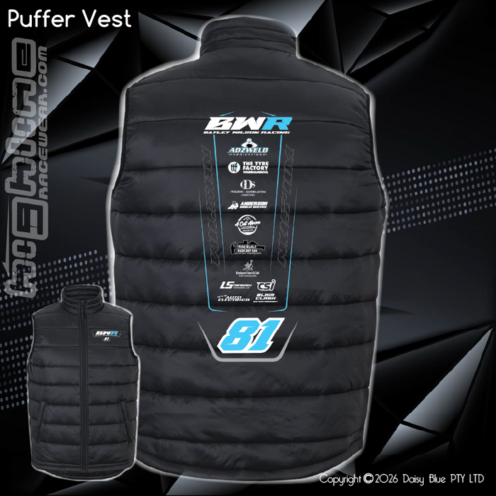 Puffer Vest - Bayley Wilson