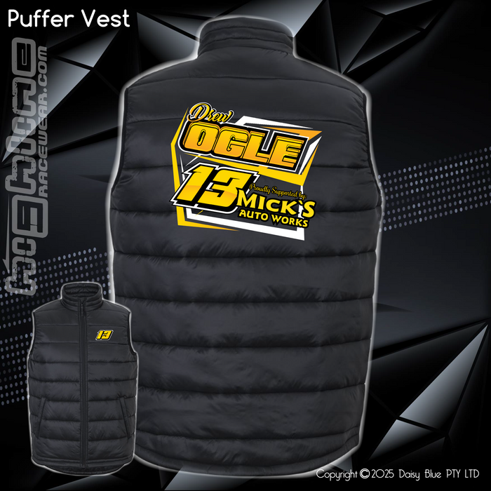 Puffer Vest - Drew Ogle