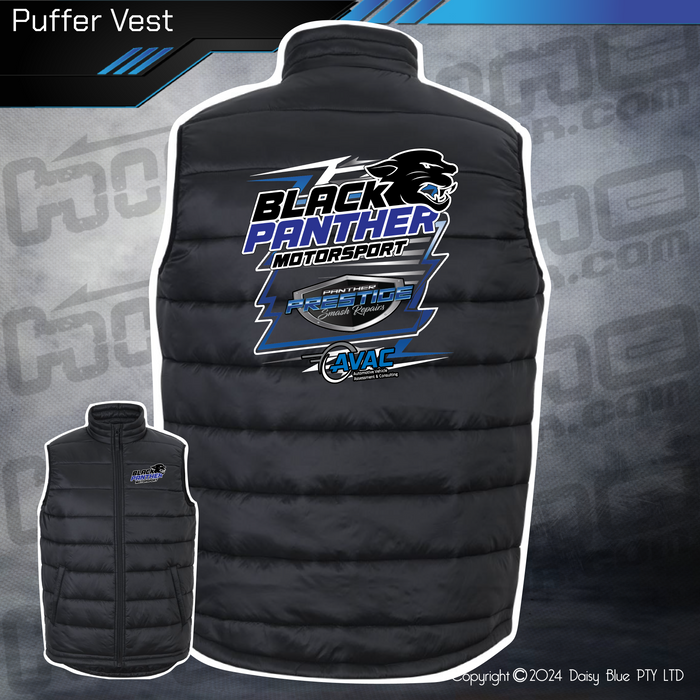 Puffer Vest - Gavin Black
