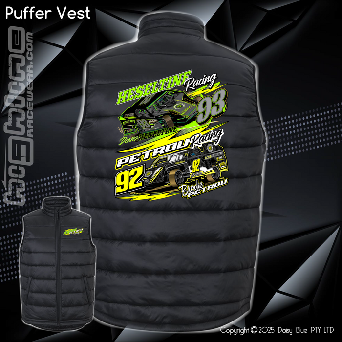 Puffer Vest - Heseltine/Petrou Racing
