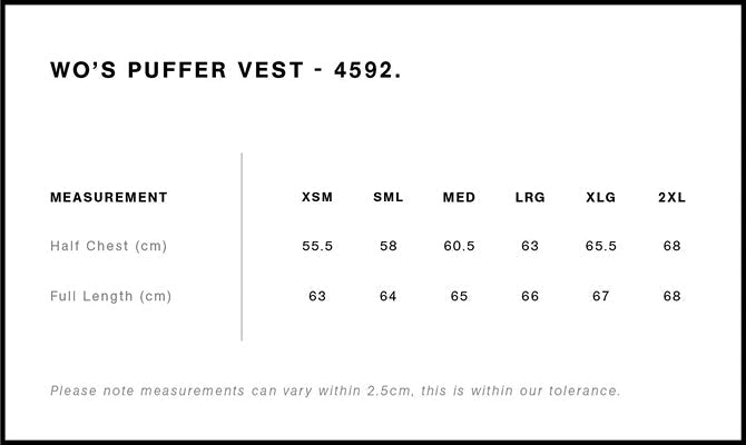 Puffer Vest - Indy/Kobi
