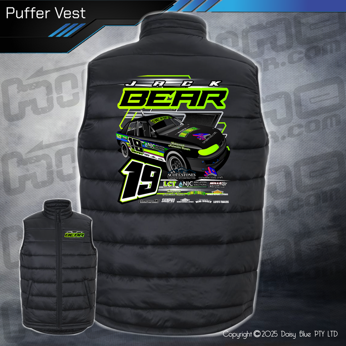 Puffer Vest - Jack Bear