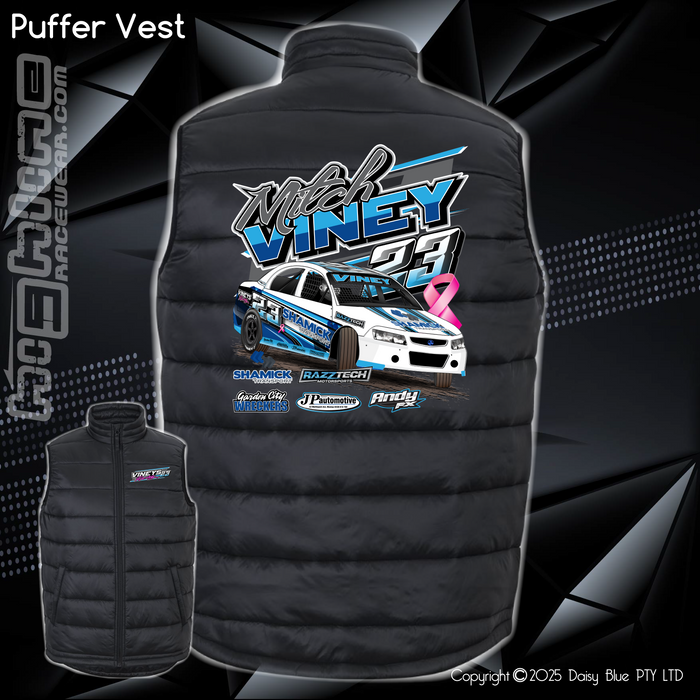 Puffer Vest - Mitch Viney
