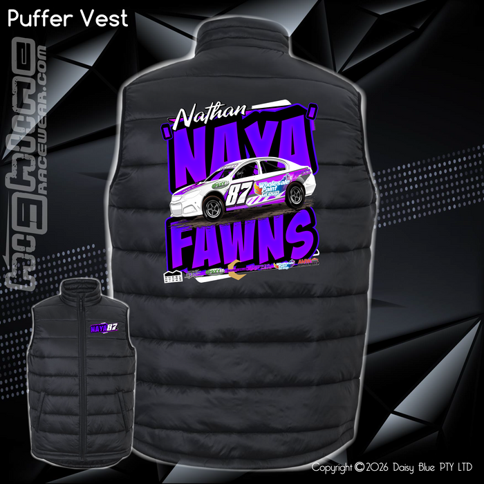Puffer Vest - Nathan 'NAYA' Fawns