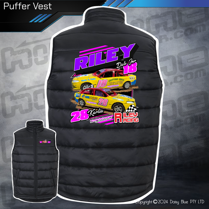 Puffer Vest - Riley Racing