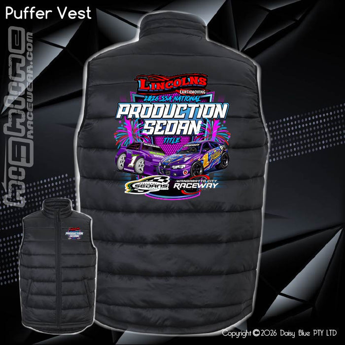 Puffer Vest - SSA NATIONAL PROD SEDAN TITLE 2026